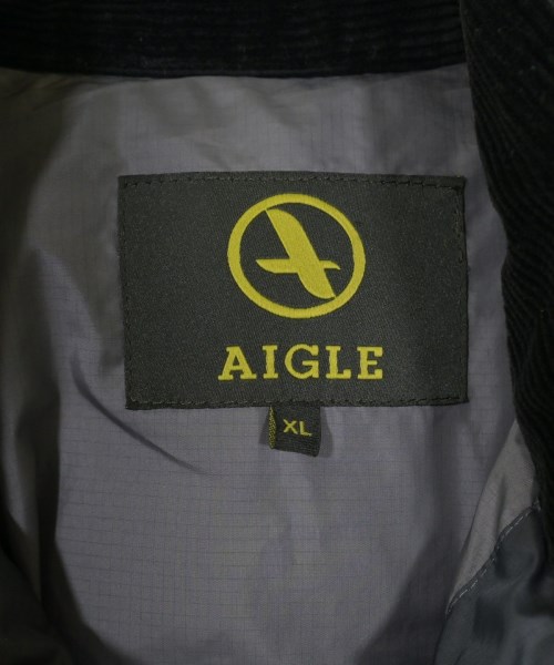 AIGLE（エーグル）ダウンコート 黒 サイズ:XL メンズ/2200619619077