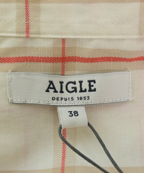 AIGLE（エーグル）カジュアルシャツ 白 サイズ:38(M位) レディース/2200621763041