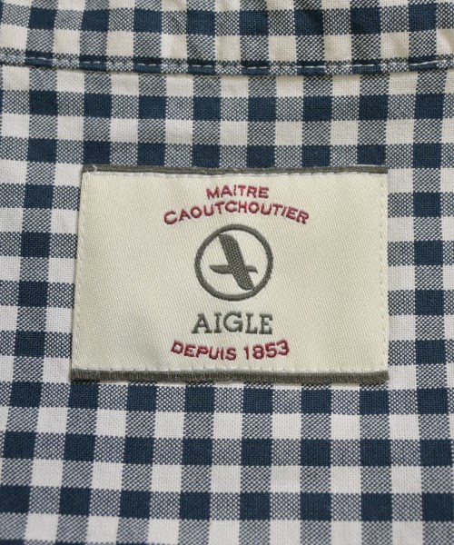 AIGLE（エーグル）カジュアルシャツ 紺 サイズ:L レディース/2200611045010