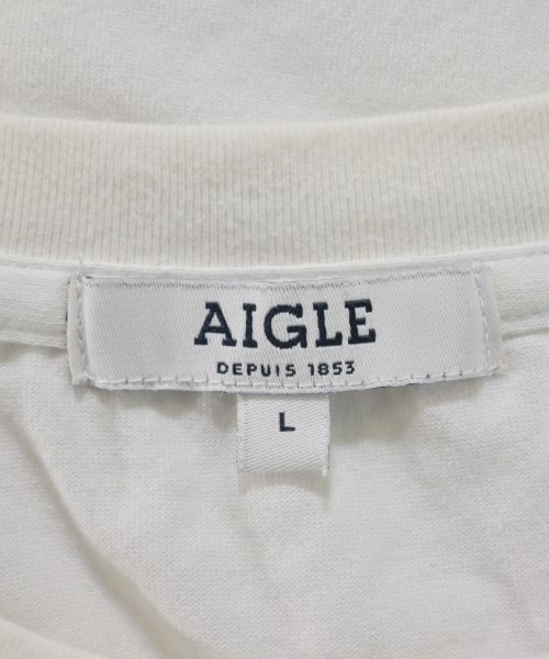 AIGLE（エーグル）Tシャツ・カットソー 白 サイズ:L レディース/2200611045034