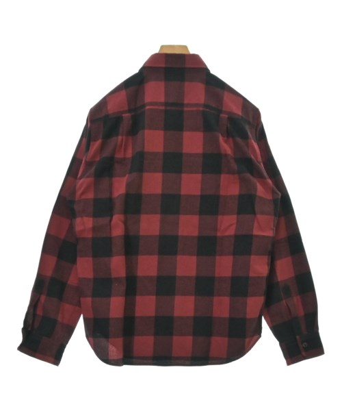 AIGLE（エーグル）カジュアルシャツ 赤 サイズ:L メンズ/2200613136143