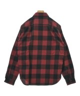 AIGLE（エーグル）カジュアルシャツ 赤 サイズ:L メンズ/2200613136143