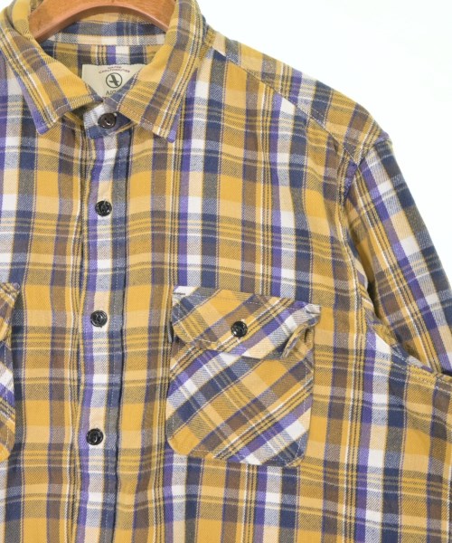 AIGLE（エーグル）カジュアルシャツ 黄 サイズ:XL メンズ/2200675683029