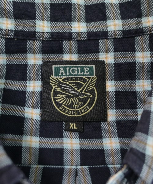 AIGLE（エーグル）カジュアルシャツ 黒 サイズ:XL メンズ/2200676769012