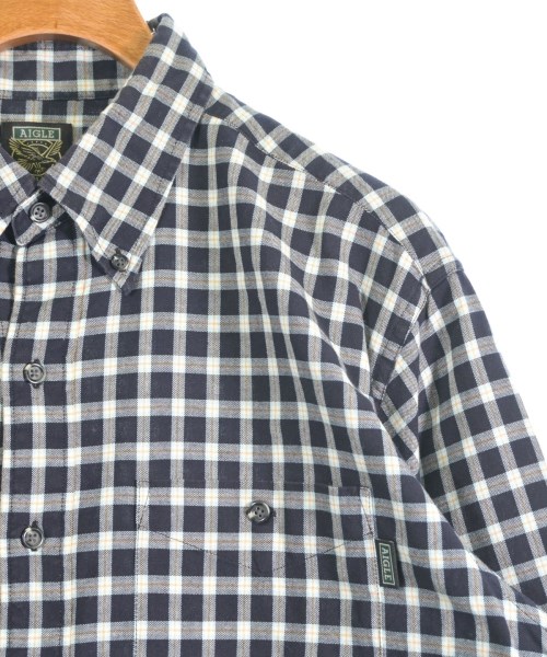 AIGLE（エーグル）カジュアルシャツ 黒 サイズ:XL メンズ/2200676769012