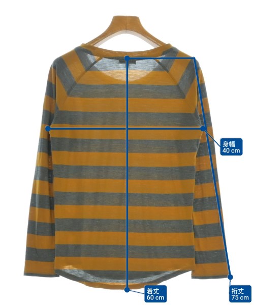 AIGLE（エーグル）Tシャツ・カットソー 茶 サイズ:S レディース/2200654450390