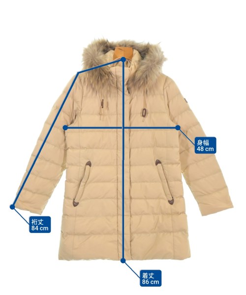AIGLE（エーグル）ダウンコート ベージュ サイズ:M レディース/2200697182029