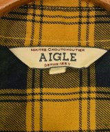 AIGLE（エーグル）カジュアルシャツ 黄 サイズ:S メンズ/2200690606010