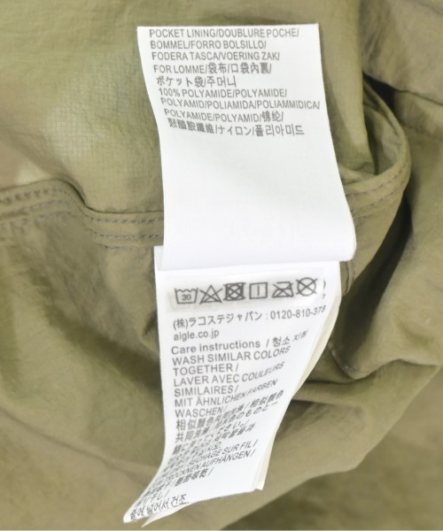 AIGLE（エーグル）マウンテンパーカー カーキ サイズ:38(M位) レディース/2200695057015