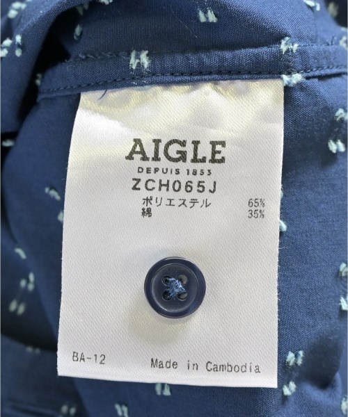 AIGLE（エーグル）カジュアルシャツ 紺 サイズ:XL メンズ/2200711005068
