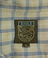 AIGLE（エーグル）カジュアルシャツ ベージュ サイズ:L メンズ/2200715755044