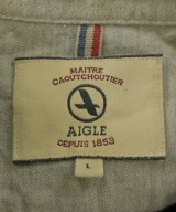 AIGLE（エーグル）カジュアルシャツ グレー サイズ:L メンズ/2200715755051