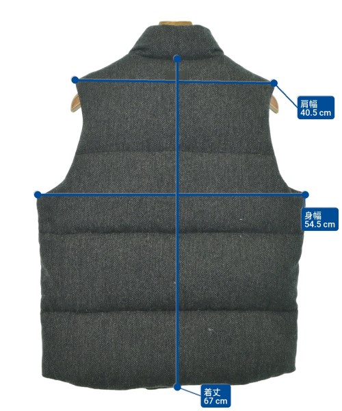 AIGLE（エーグル）ダウンジャケット/ダウンベスト グレー サイズ:M メンズ/2200633836214