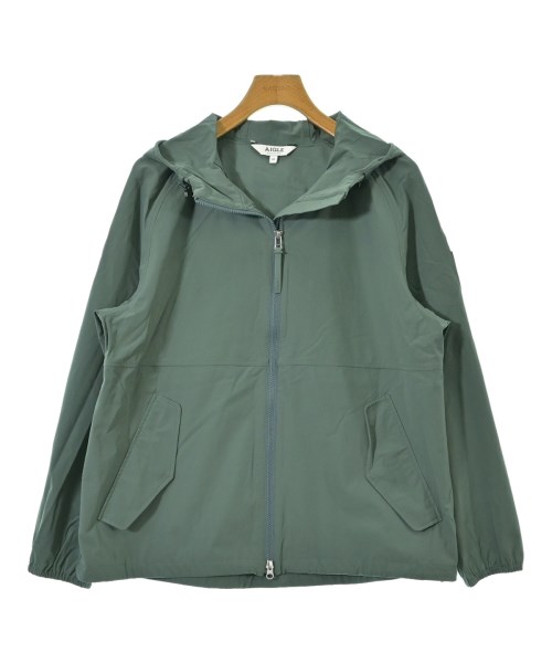 AIGLE(エーグル)マウンテンパーカー 緑 サイズ:40(M位)/2200637680011