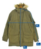 AIGLE（エーグル）ダウンジャケット/ダウンベスト カーキ サイズ:L メンズ/2200648365013