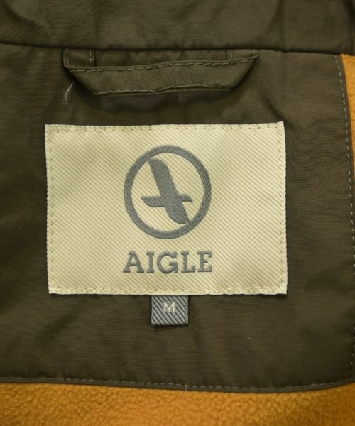 AIGLE（エーグル）ダウンジャケット/ダウンベスト カーキ サイズ:M メンズ/2200641617010
