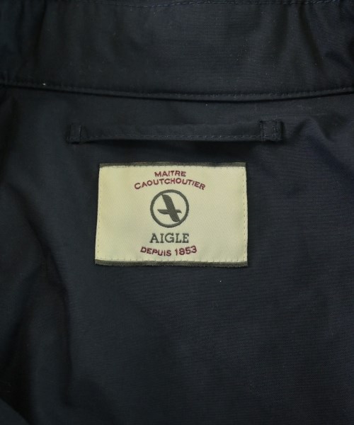 AIGLE（エーグル）ステンカラーコート 紺 サイズ:M レディース/2200653786254