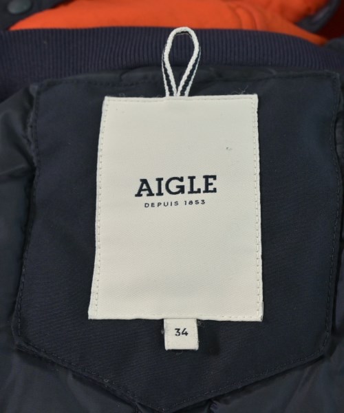 AIGLE（エーグル）マウンテンパーカー 紺 サイズ:34(XXS位) レディース/2200703709011