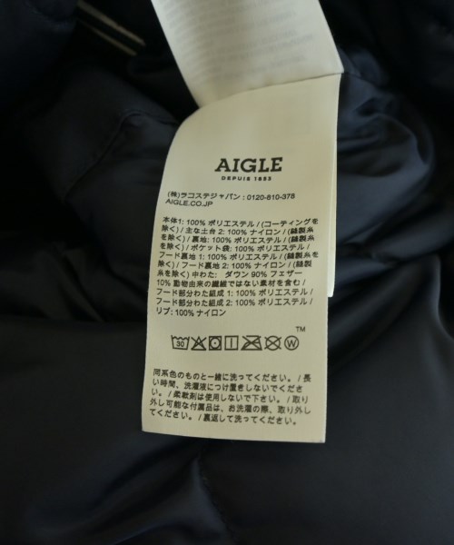 AIGLE（エーグル）マウンテンパーカー 紺 サイズ:34(XXS位) レディース/2200703709011