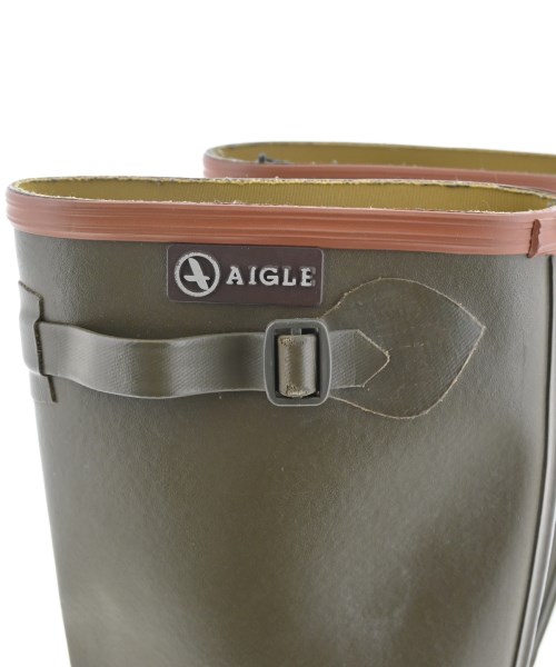 AIGLE（エーグル）レインシューズ カーキ サイズ:EU39(25.5cm位) レディース/2200663100347