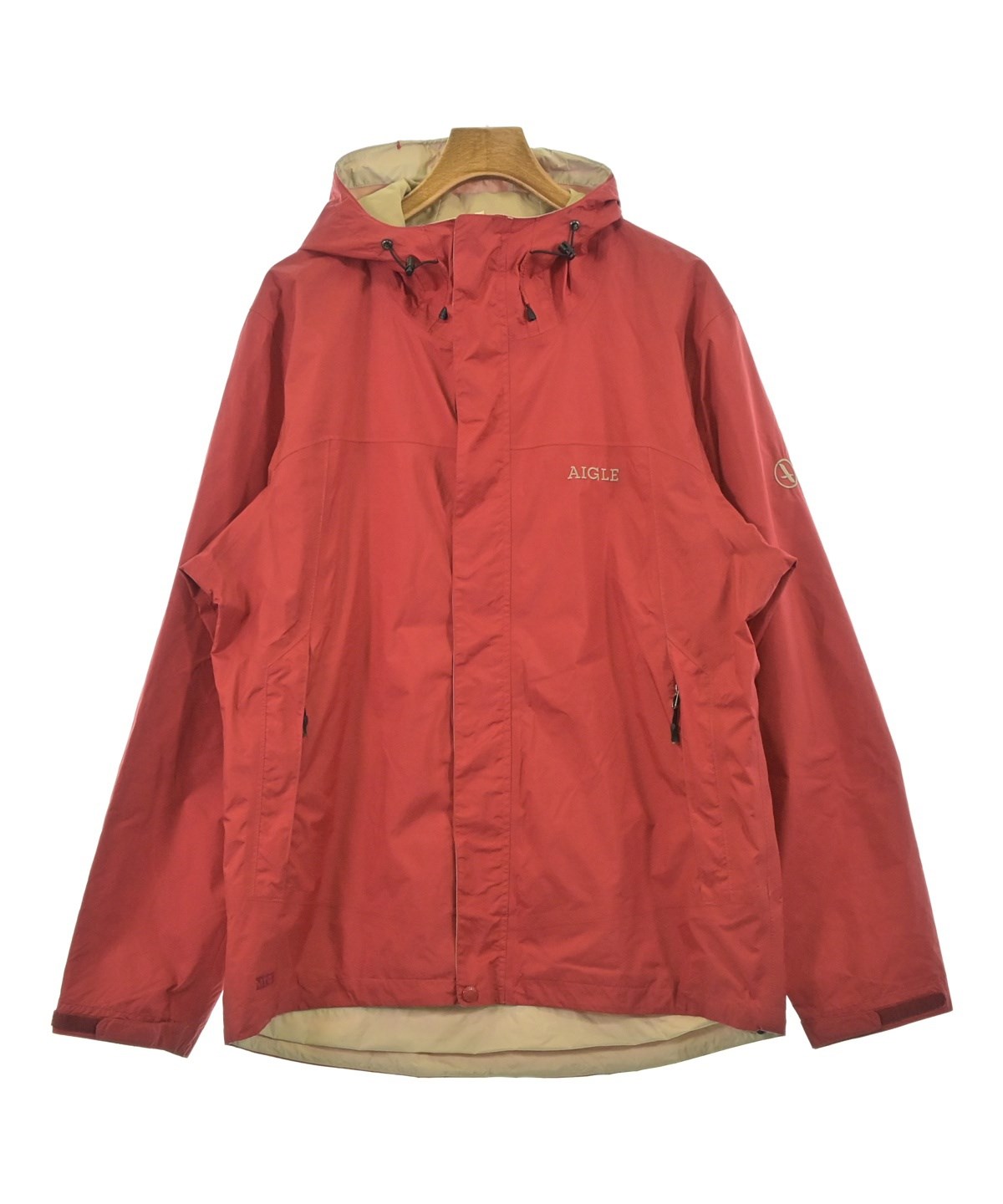 AIGLE（エーグル）マウンテンパーカー 赤 サイズ:XL メンズ 