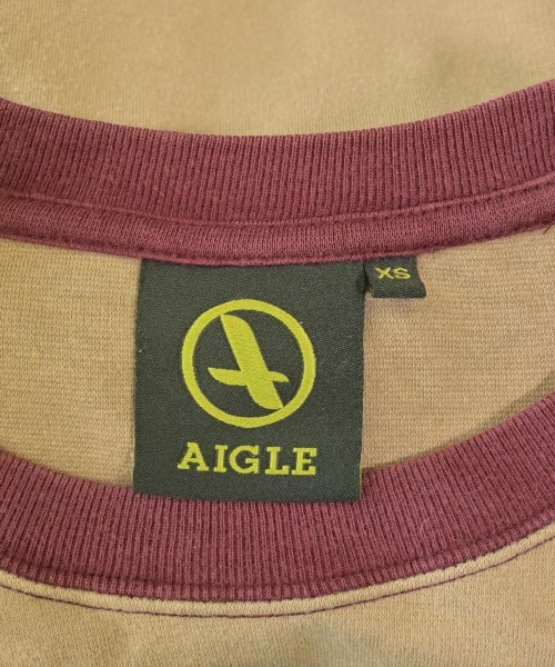 AIGLE（エーグル）Tシャツ・カットソー 茶 サイズ:XS レディース/2200718586065