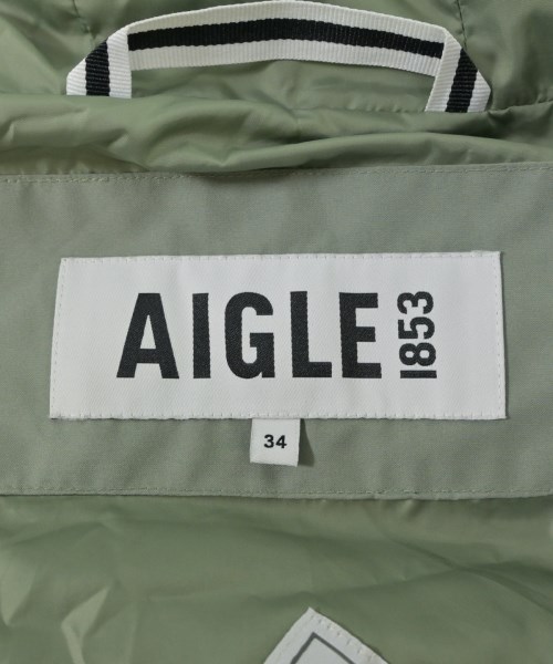 AIGLE（エーグル）ダウンジャケット/ダウンベスト 緑 サイズ:34(XS位) レディース/2200725933012