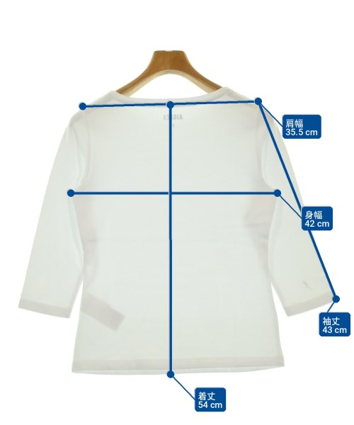AIGLE（エーグル）Tシャツ・カットソー 白 サイズ:S レディース/2200711845138