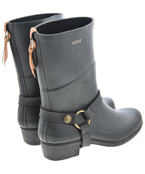 AIGLE（エーグル）ブーツ 黒 サイズ:EU37(23.5cm位) レディース/2200725750305