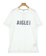 AIGLE（エーグル）Tシャツ・カットソー 白 サイズ:M メンズ/2200685466056
