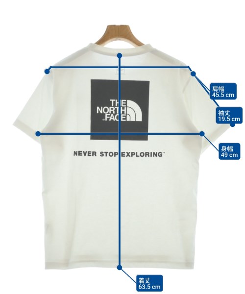 THE NORTH FACE（ザノースフェイス）Tシャツ・カットソー 白 サイズ:L メンズ/2200619070113