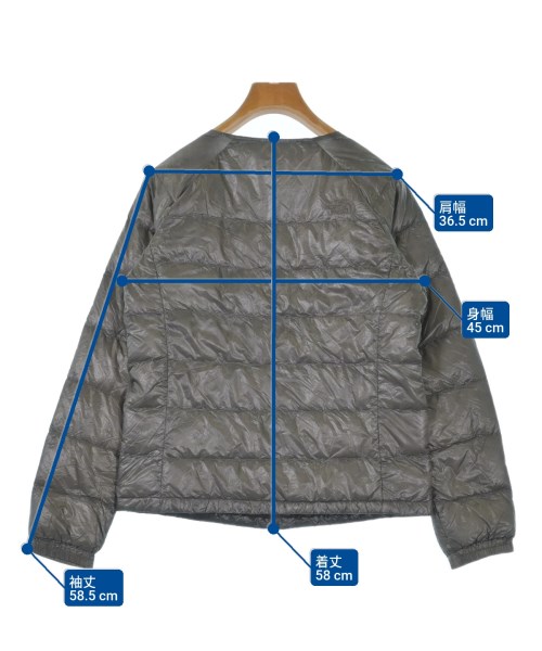 THE NORTH FACE（ザノースフェイス）ダウンジャケット/ダウンベスト グレー サイズ:M レディース/2200617624103