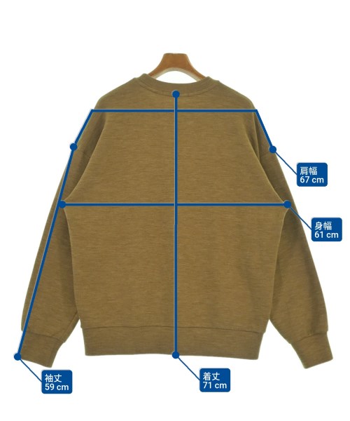 THE NORTH FACE（ザノースフェイス）スウェット 茶 サイズ:XL メンズ/2200625109180