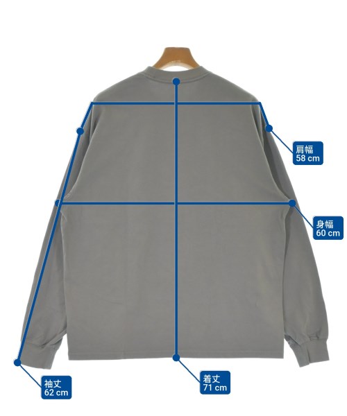 THE NORTH FACE（ザノースフェイス）Tシャツ・カットソー グレー サイズ:L メンズ/2200635066039