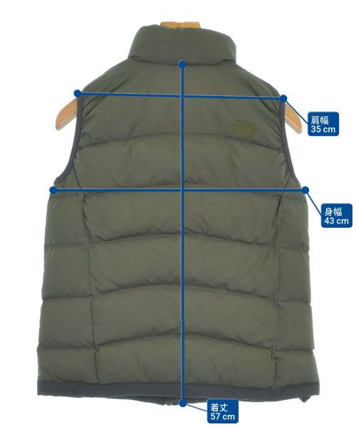 THE NORTH FACE（ザノースフェイス）ダウンジャケット/ダウンベスト カーキ サイズ:M レディース/2200635712035