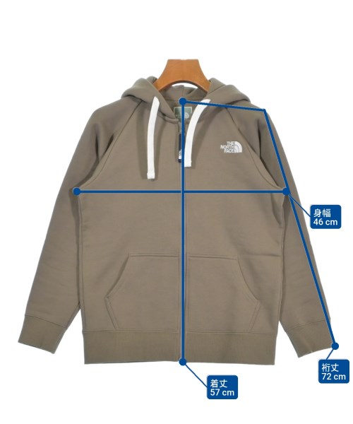 THE NORTH FACE（ザノースフェイス）パーカー 茶 サイズ:S レディース/2200636558045