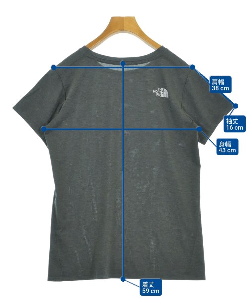 THE NORTH FACE（ザノースフェイス）Tシャツ・カットソー グレー サイズ:L レディース/2200624781158