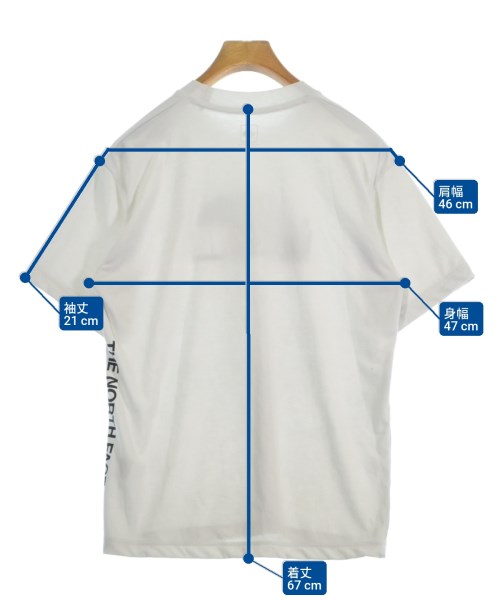 THE NORTH FACE（ザノースフェイス）Tシャツ・カットソー 白 サイズ:M メンズ/2200632422036