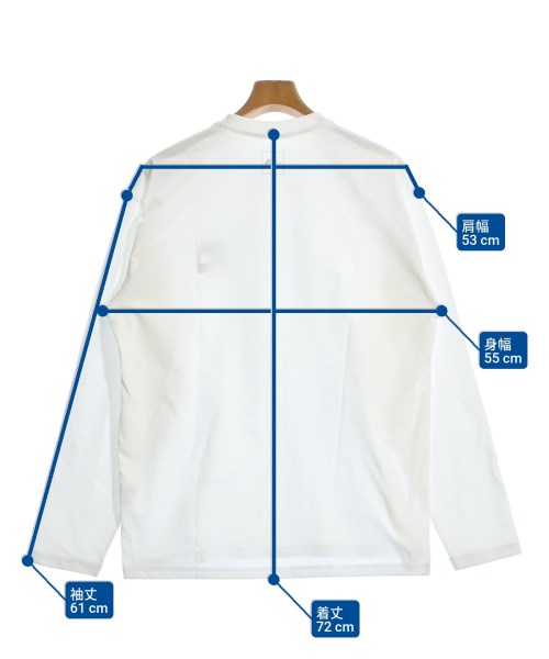 THE NORTH FACE（ザノースフェイス）Tシャツ・カットソー 白 サイズ:L メンズ/2200644403030