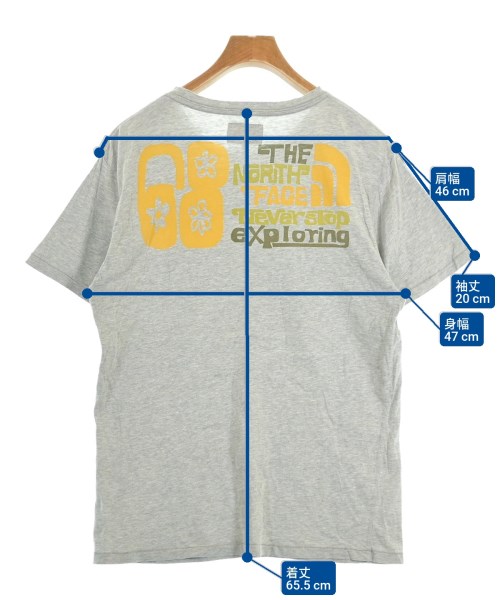 THE NORTH FACE（ザノースフェイス）Tシャツ・カットソー グレー サイズ:M メンズ/2200593198162