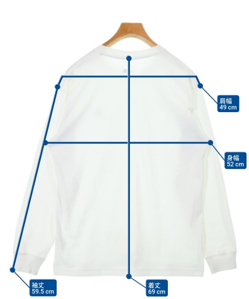 THE NORTH FACE（ザノースフェイス）Tシャツ・カットソー 白 サイズ:L メンズ/2200609827017