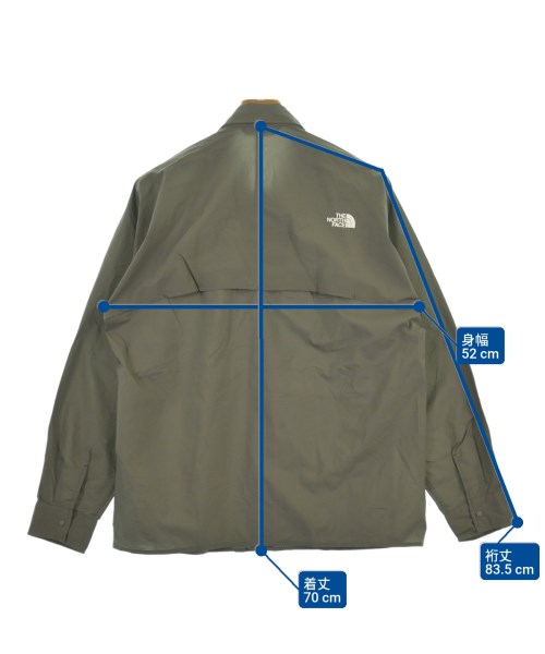 THE NORTH FACE（ザノースフェイス）カジュアルシャツ グレー サイズ:M メンズ/2200618081097