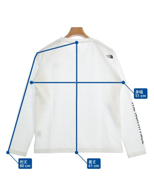 THE NORTH FACE（ザノースフェイス）Tシャツ・カットソー 白 サイズ:L レディース/2200623188033