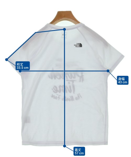 THE NORTH FACE（ザノースフェイス）Tシャツ・カットソー 白 サイズ:S レディース/2200615923093