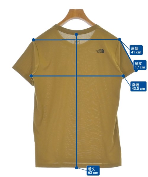 THE NORTH FACE（ザノースフェイス）Tシャツ・カットソー カーキ サイズ:L レディース/2200614997125