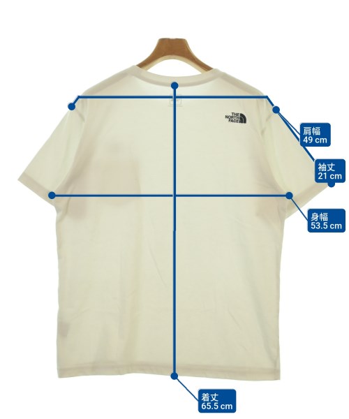 THE NORTH FACE（ザノースフェイス）Tシャツ・カットソー 白 サイズ:XL メンズ/2200616598061