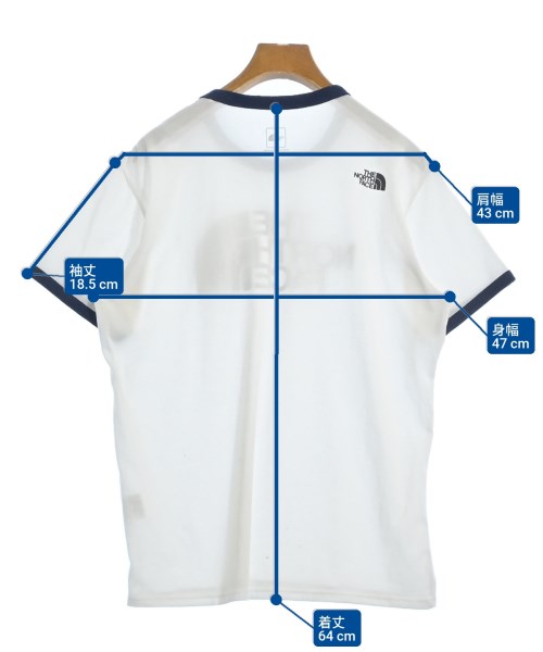THE NORTH FACE（ザノースフェイス）Tシャツ・カットソー 白 サイズ:L メンズ/2200629521148