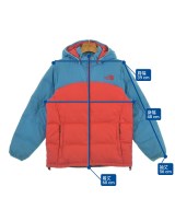THE NORTH FACE（ザノースフェイス）ダウンジャケット/ダウンベスト 青 サイズ:150(XL位) レディース/2200630232040