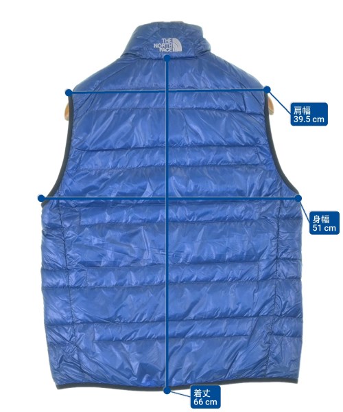 THE NORTH FACE（ザノースフェイス）ダウンジャケット/ダウンベスト 青 サイズ:L メンズ/2200615638034