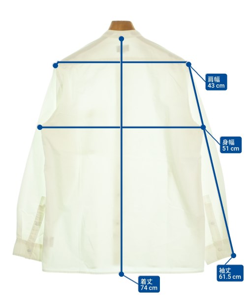 THE NORTH FACE（ザノースフェイス）カジュアルシャツ 白 サイズ:M メンズ/2200618895175